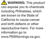 Prop 65 Warning