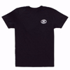 Front of the black shirt, with a white FN America logo on the left peck