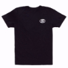 Front of the black shirt, with a white FN America logo on the left peck