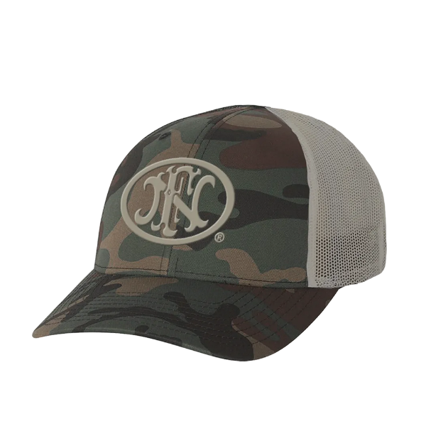 Woodland Camo Cap Front