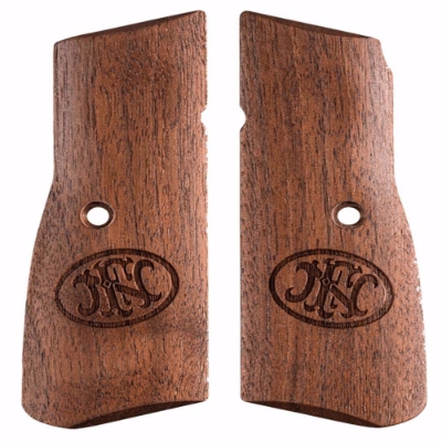 FN America High Power Wood Grips Oak