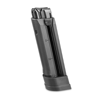 FN 502 15 round magazine, black