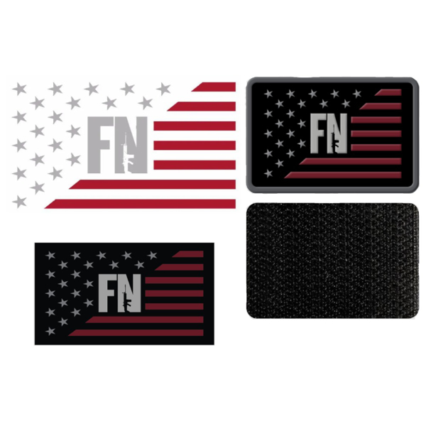 FN - Stars and Strips Decal/Patch Pack